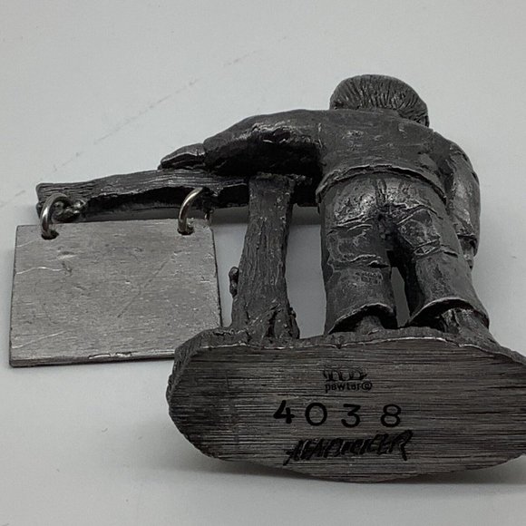 Michael Ritter 1981 Pewter Charter Member Figurine - Picture 9 of 12